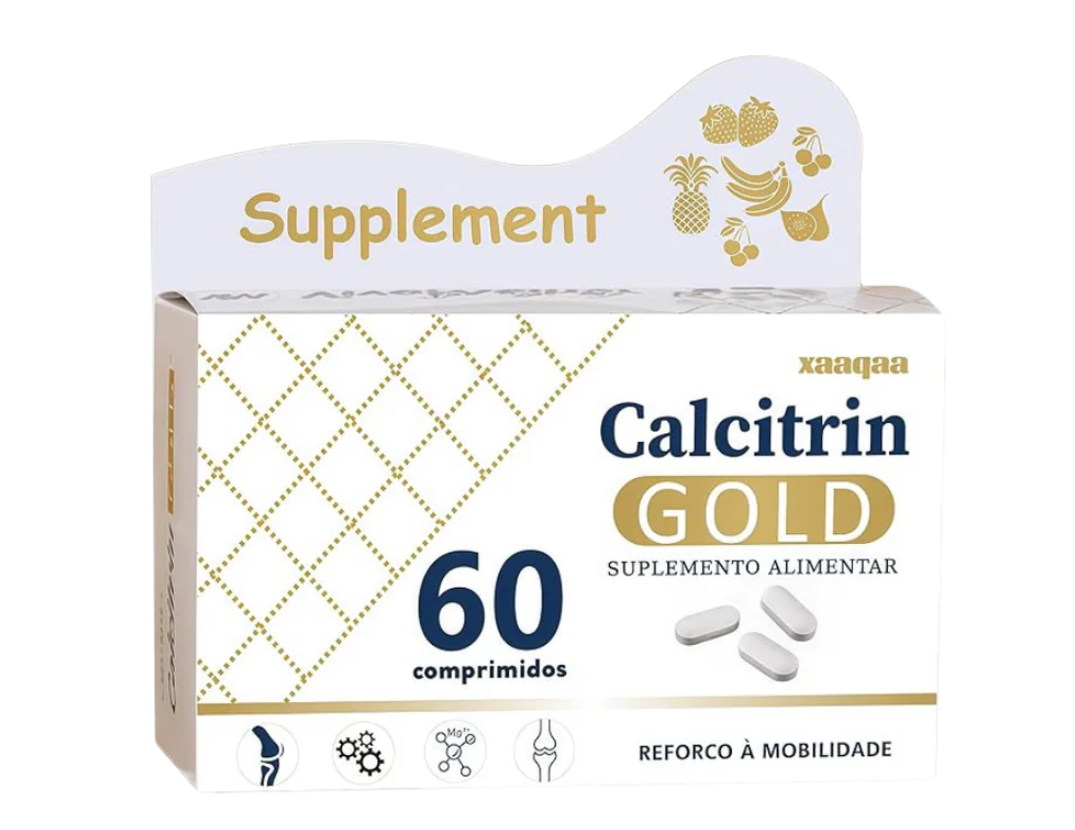 Calcitrin-gold