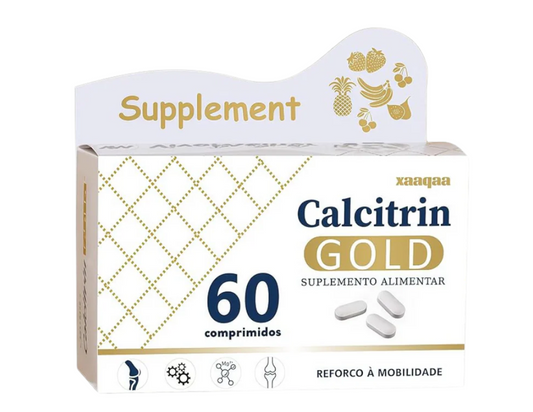 Calcitrin-gold